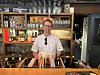 Edward Joseph Shaw er glad i maten på Benjamin Bistro og synes at servicen der er i verdensklasse.