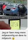 Skjermdump av Facebook-posten en mann i Hordaland publiserte.