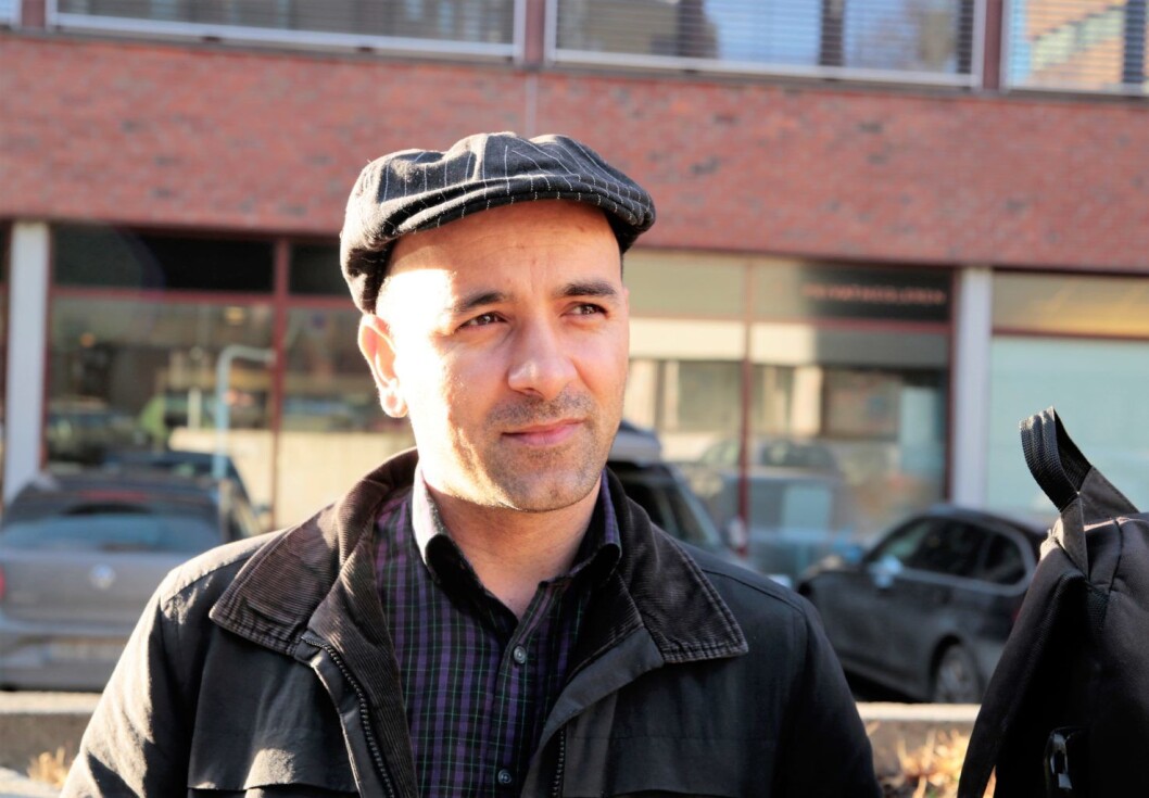 Nasim, en iransk papirløs migrant som bor i Oslo. Foto: Ka Man Mak Nasim, en iransk papirløs migrant som bor i Oslo. Foto: Ka Man Mak