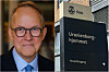 Helsebyråd Otto Ulseth (H) Foto: Rein Blomquist / Oslo kommune Skilt fasade Uranienborghjemmet Foto: Lotte Arnesen