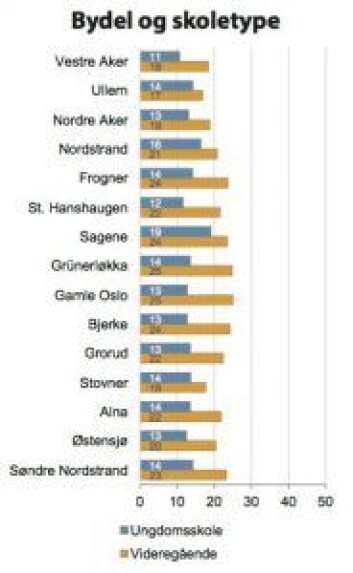 Depressive symptomer: Grünerløkka-ungdommer topper depresjonsstatistikken. Foto: NOVA/Ung i Oslo 2015 Depressive symptomer: Grünerløkka-ungdommer topper depresjonsstatistikken. Foto: NOVA/Ung i Oslo 2015