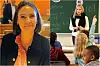 Utdanningsbyråd skolebyråd Julie Remen Midtgarden (H) Foto: Arnsten Linstad Klasserom med lærer og elever Foto: Heidi M. Skjebstad / Oslo kommune