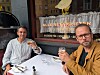 Restaurant Schrøders eiere Henrik Henriksen (t.v.) og Andreas Viestad
