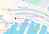 Politiet har foreløpig ingen kunnskap om hva som har forårsaket hullet ved Brynjulf Bulls plass. Illustrasjon: Google maps