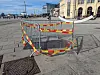 Plutselig var det et to meter dypt hull i bakken ved Aker Brygge