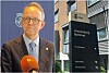 Helsebyråd Oluf Ulseth (H) Foto: Arnsten Linstad Skilt fasade Uranienborghjemmet Foto: Lotte Arnesen
