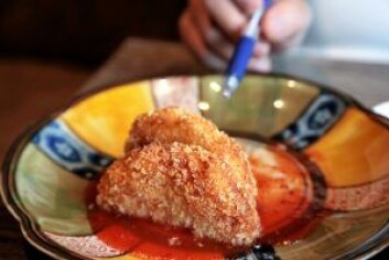 Scampi croquett. Foto: Ka Man Mak Scampi croquett. Foto: Ka Man Mak