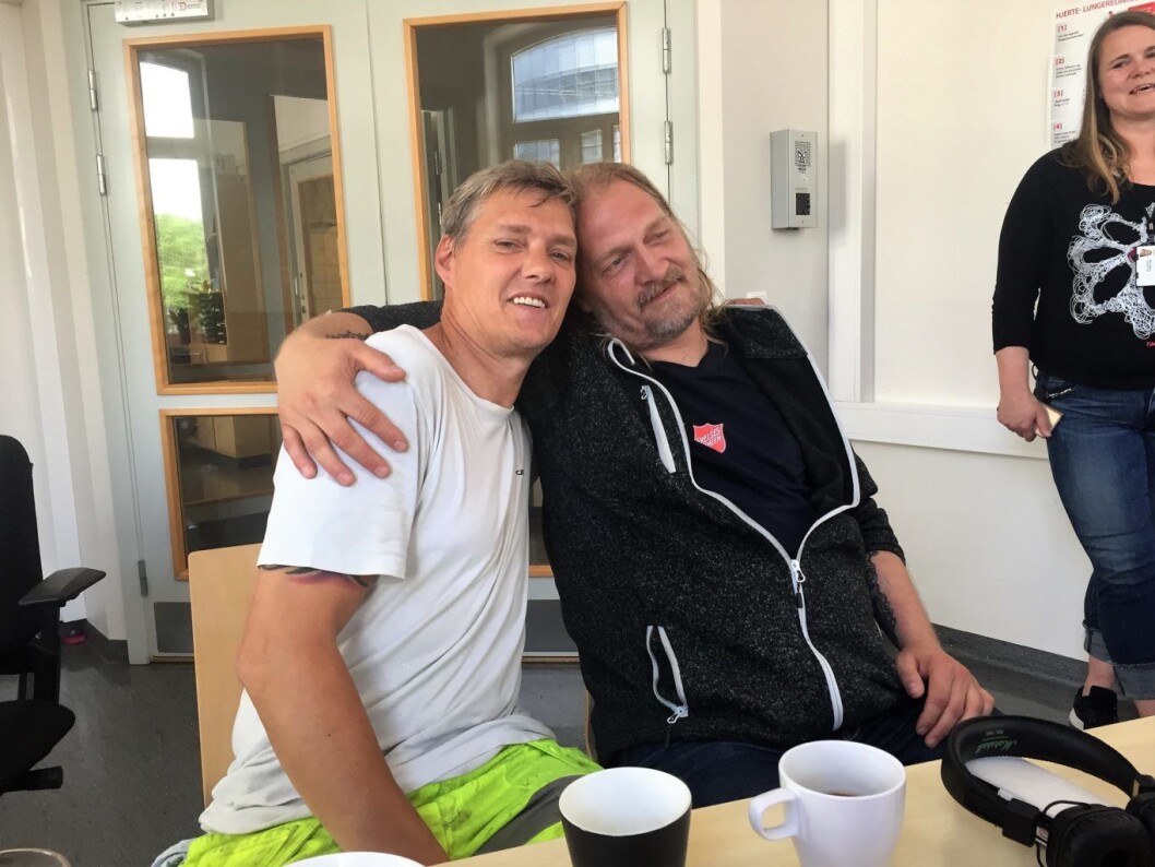 Tidligere narkomane ønsker å vise sin kjærlighet til dagens rusmisbrukere og har satt i gang en dugnad. Foto: Vegard Velle Tidligere narkomane ønsker å vise sin kjærlighet til dagens rusmisbrukere og har satt i gang en dugnad. Foto: Vegard Velle