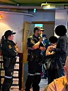 Politiet aksjonerte mot den populære puben Shamrock sent lørdag kveld. Da måtte dørene stenges.