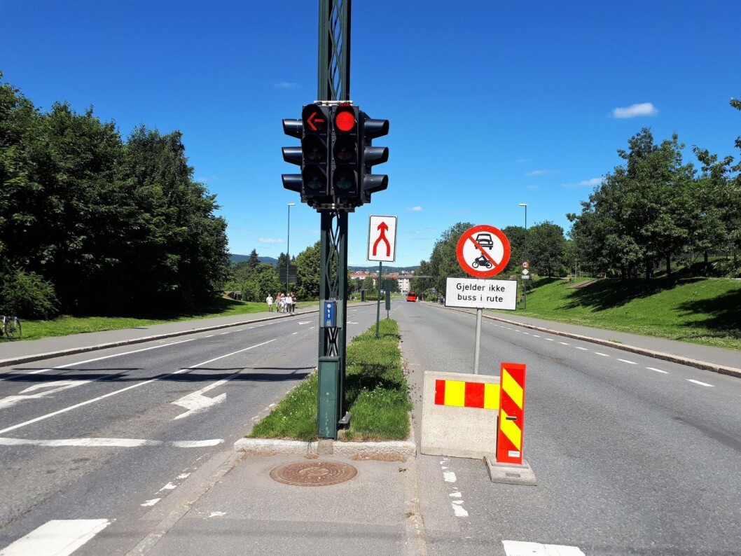 Finnmarksgata på Tøyen er nok en gang sommerstengt. Foto: Christian Boger Finnmarksgata på Tøyen er nok en gang sommerstengt. Foto: Christian Boger
