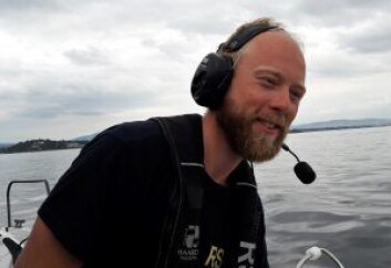 Matros Nicolai Wennersten er til daglig RIB-båtfører, og vi tror ham når han sier at han trives på vannet. Foto: Anders Høilund Matros Nicolai Wennersten er til daglig RIB-båtfører, og vi tror ham når han sier at han trives på vannet. Foto: Anders Høilund