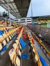 Hærverk fra Åråsen-derbyet mellom Vålerenga og Lillestrøm den 12. september.