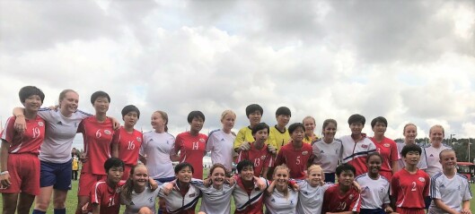 Nord Koreas jentelag vant Norway Cup. Sjekk kommentarene fra Nord-Koreas trener