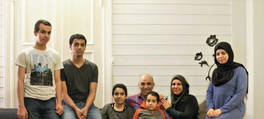 Azzam-familien flyktet fra Syria til Frogner. – Nå vil jeg bli bioingeniør