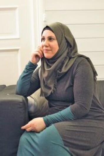 Mor Nissreen Ali flyktet med mannen og barna til Frogner i Oslo. Foto: Boligbygg Mor Nissreen Ali flyktet med mannen og barna til Frogner i Oslo. Foto: Boligbygg
