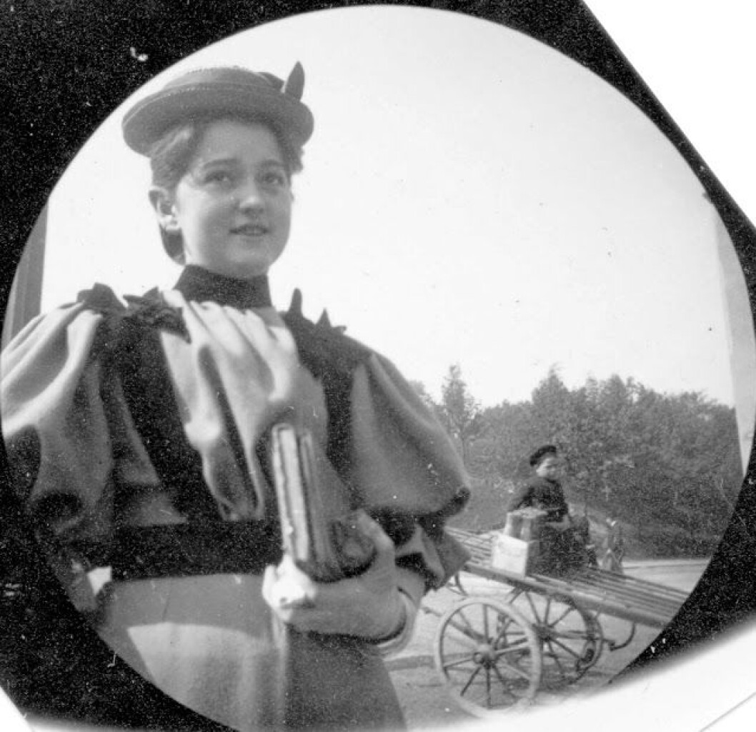Christiania 1890-tallet. Foto: Carl Størmer / Norsk folkemuseum Christiania 1890-tallet. Foto: Carl Størmer / Norsk folkemuseum