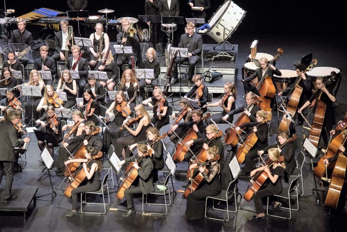 Norsk Ungdomssymfoniorkester. Foto: Stian Green Norsk Ungdomssymfoniorkester. Foto: Stian Green