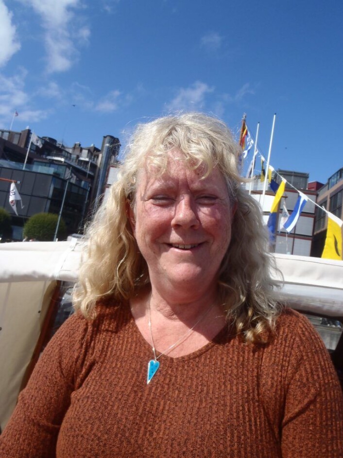 � Er vi på tur, så er vi på tur. Jeg tar ikke bussen hjem for å ta en dusj, sier Sølvi Paulsen. Foto: Anders Høilund � Er vi på tur, så er vi på tur. Jeg tar ikke bussen hjem for å ta en dusj, sier Sølvi Paulsen. Foto: Anders Høilund