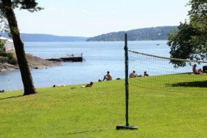 Naturiststranden ved Huk. Foto: Hans Magnus Borge Naturiststranden ved Huk. Foto: Hans Magnus Borge