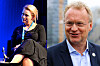 Christin Kristoffersen og Raymond Johansen