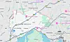 Ranet skjedde på Ullern, mens tre personer ble pågrepet på E6 ved Hvam nord for Oslo i retning Gardermoen. Illustrasjon: Google maps
