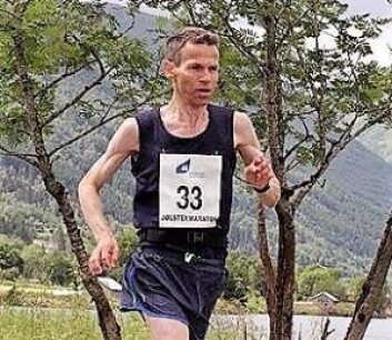 � Det finnes nok av maratonløyper med bakker i Norge. I Oslo kunne man laget en flatere løype, sier Kim Aarlie Larsen, som savner Grønland i årets utgave. Foto: Privat, fra Jølster maraton � Det finnes nok av maratonløyper med bakker i Norge. I Oslo kunne man laget en flatere løype, sier Kim Aarlie Larsen, som savner Grønland i årets utgave. Foto: Privat, fra Jølster maraton