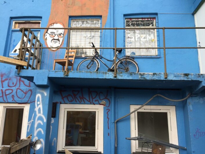 Hausmania vendt mot Elvebakken. Foto: Vegard Velle Hausmania vendt mot Elvebakken. Foto: Vegard Velle