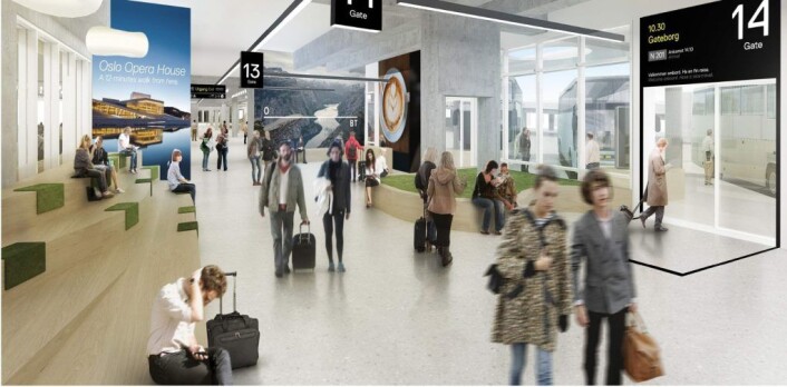 Oslo bussterminal skal bli større og få ny hovedinngang. Foto: Tegn_3 Oslo bussterminal skal bli større og få ny hovedinngang. Foto: Tegn_3