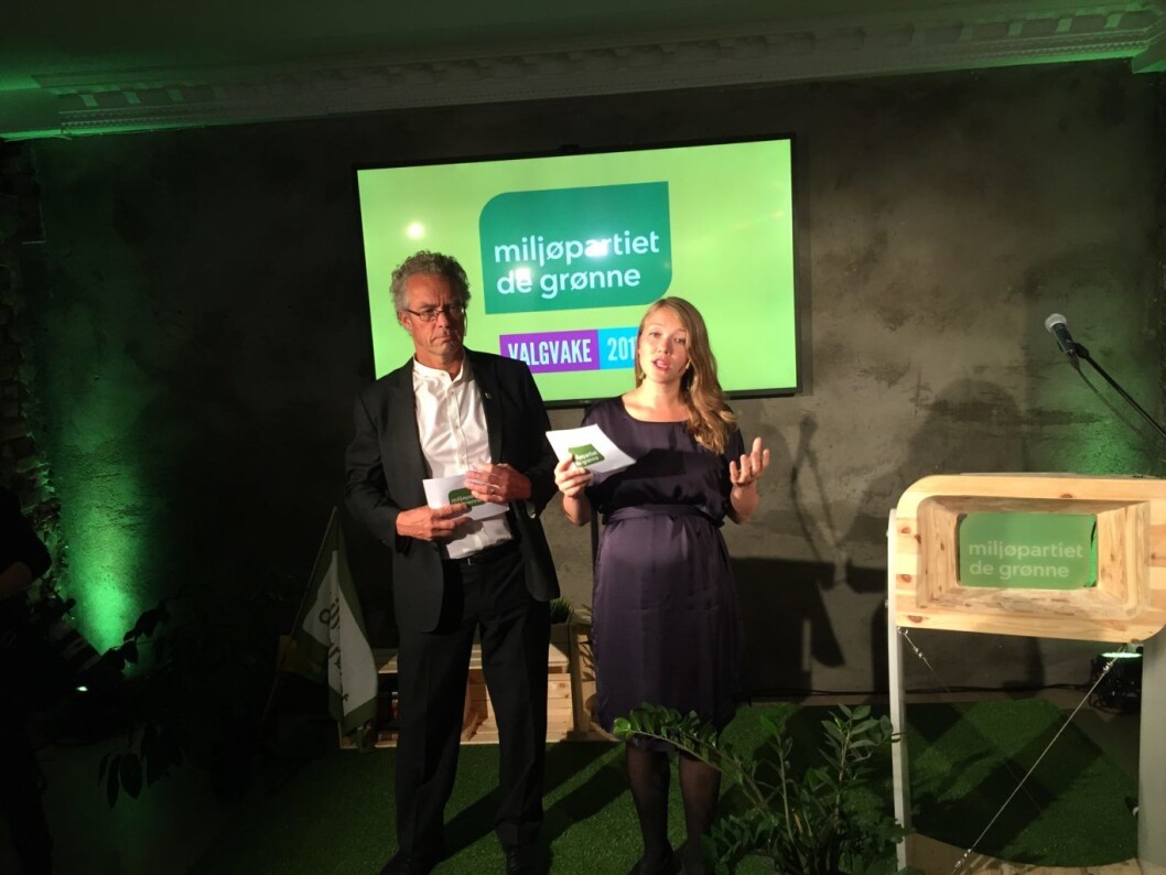 Una Aina Bastholm tar over fra Rasmus Hansson som stortingsrepresentant for MDG fra Oslo. Foto: Vegard Velle Una Aina Bastholm tar over fra Rasmus Hansson som stortingsrepresentant for MDG fra Oslo. Foto: Vegard Velle
