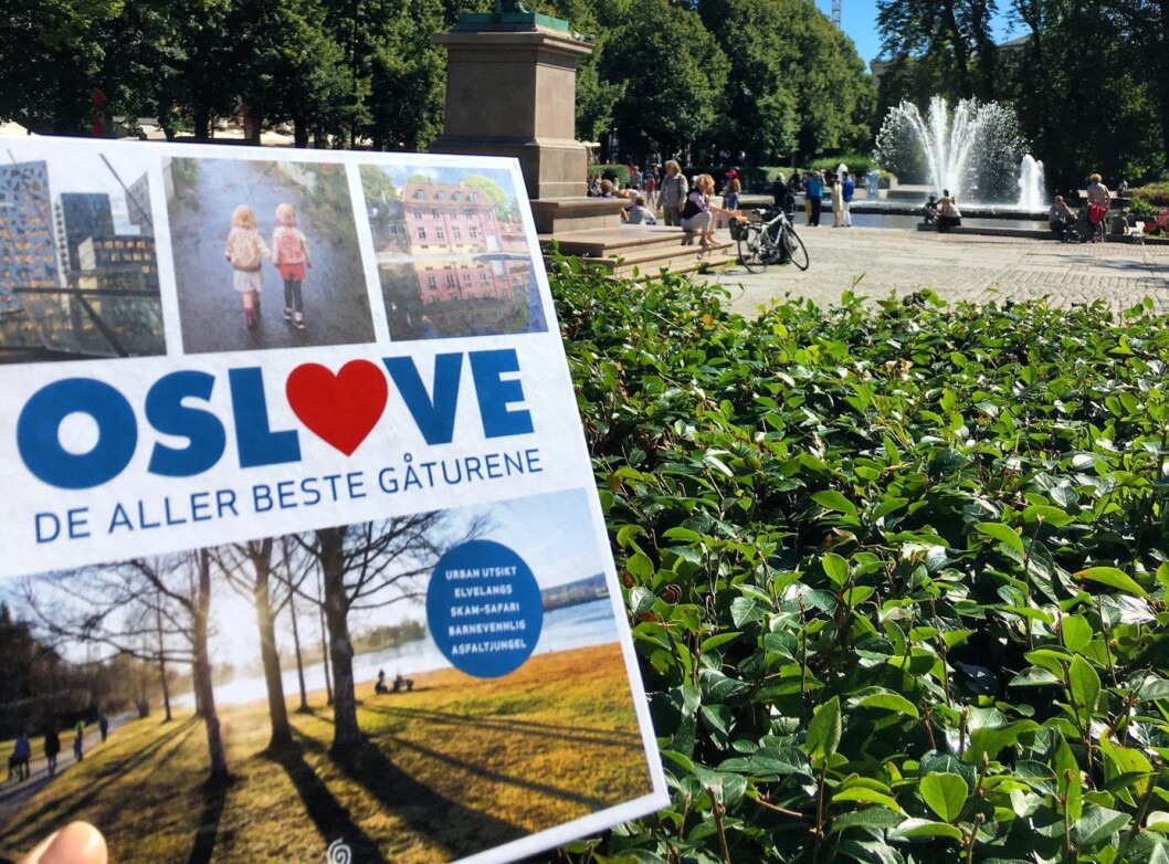 Boka "Oslove" guider deg til hele 55 gåturer i Oslo! Foto: Hanna Norberg Boka "Oslove" guider deg til hele 55 gåturer i Oslo! Foto: Hanna Norberg