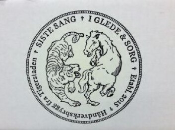 Bryggeriet Siste Sangs logo viser til diktet ved sammen navn av Bjørnstjerne Bjørnson Bryggeriet Siste Sangs logo viser til diktet ved sammen navn av Bjørnstjerne Bjørnson