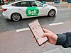 Bestille Bolt taxi drosje