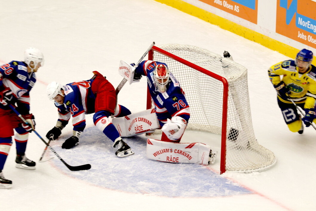 Tøff seriestart for Vålerenga hockey. Tre ettmåls tap på tre kamper. Foto: Atle Enersen Tøff seriestart for Vålerenga hockey. Tre ettmåls tap på tre kamper. Foto: Atle Enersen