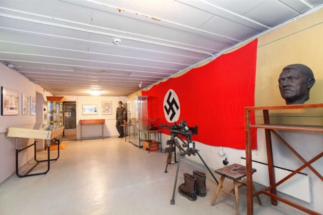 Bunkeren under Oslo Handelsgym, som nå får et blått skilt. (Foto: Christian N. B. Christensen) Bunkeren under Oslo Handelsgym, som nå får et blått skilt. (Foto: Christian N. B. Christensen)