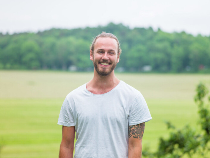 Markus Brun Hustad, prosjektleder for Økouka i Oslo. Markus Brun Hustad, prosjektleder for Økouka i Oslo.