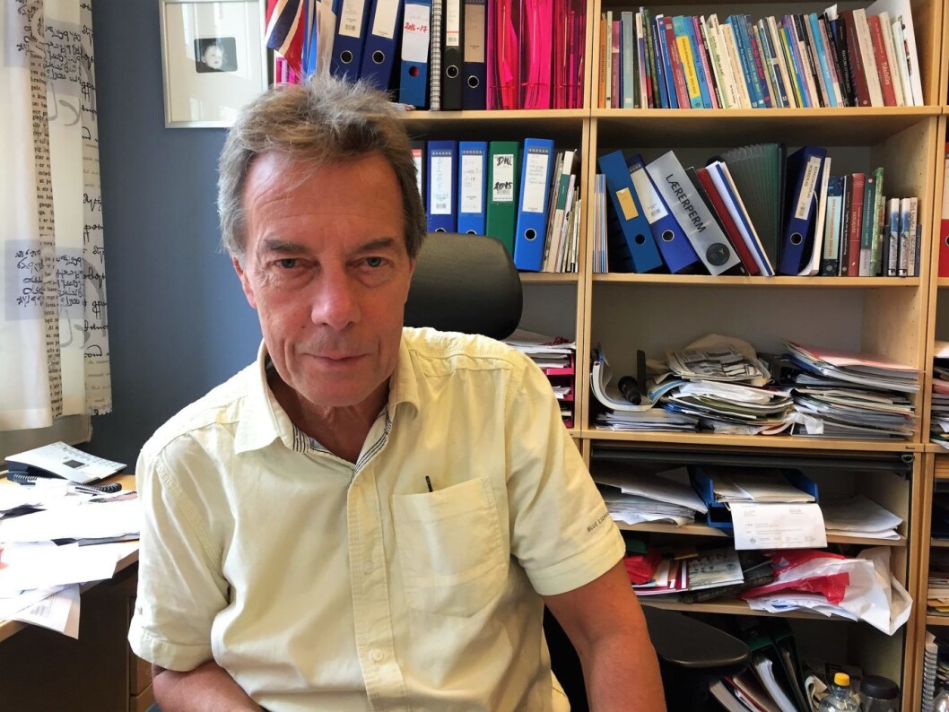 Terje Andersen er rektor ved Tøyen skole. Foto: Vegard Velle Terje Andersen er rektor ved Tøyen skole. Foto: Vegard Velle