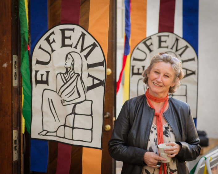 Kunstnerisk leder av Eufemiadagene, Gro Siri Ognøy Johansen. Foto: Georg Oppermann Moe Kunstnerisk leder av Eufemiadagene, Gro Siri Ognøy Johansen. Foto: Georg Oppermann Moe