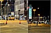 Sperringer ved Jernbanetorget etter at kran holdt på å kollapse 26.10.2026 Foto: Ingri Valen Egeland