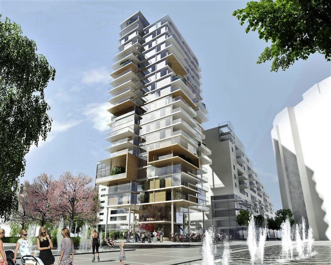 Høyhuset ved Majorstuen skole vil skyggelegge skolegården til barna i Majorstuen skole, ifølge Karin Beate Theodorsen. Illustrasjon:
LOF Arkitekter Høyhuset ved Majorstuen skole vil skyggelegge skolegården til barna i Majorstuen skole, ifølge Karin Beate Theodorsen. Illustrasjon:
LOF Arkitekter