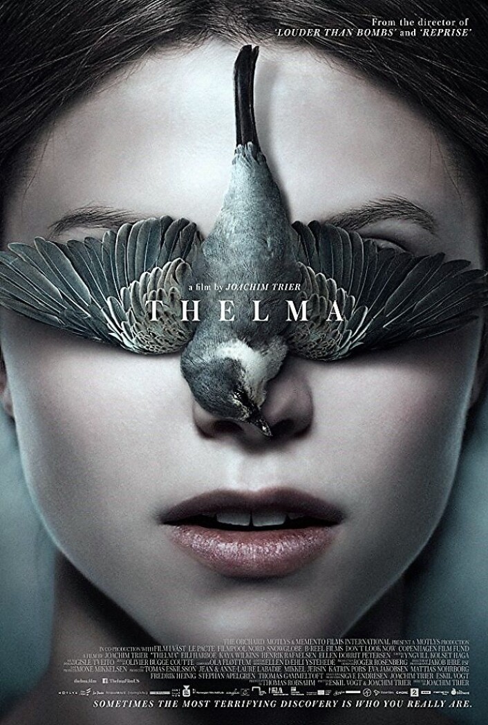 Thelma, en film om besettelser og kristendom. Thelma, en film om besettelser og kristendom.