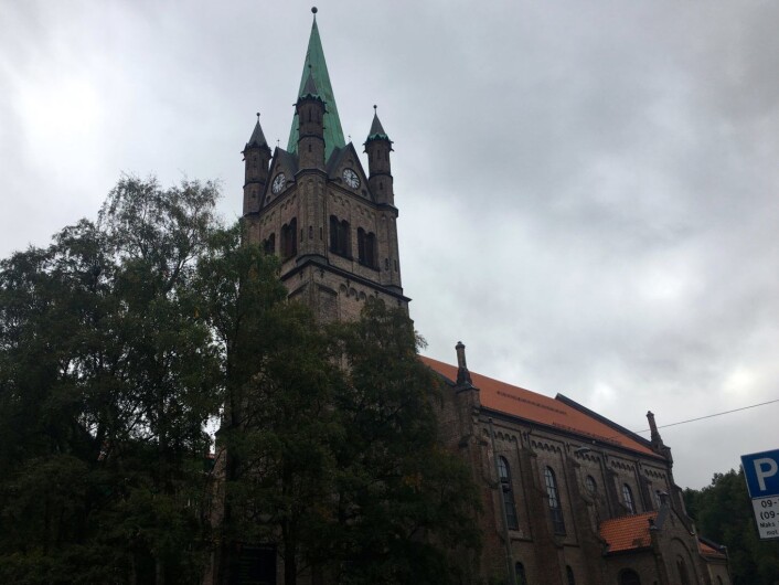 Lars Martin Dahl har vært prest i Grønland kirke i tre og et halvt år. Foto: Live Drønen/VårtOslo Lars Martin Dahl har vært prest i Grønland kirke i tre og et halvt år. Foto: Live Drønen/VårtOslo