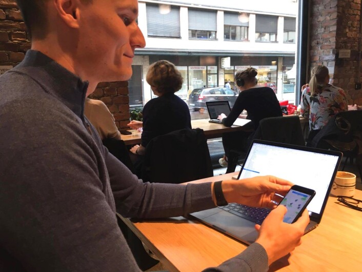 Riise vil vise at det er mulig å følge drømmene sine. oto: Elisar Sayegh Riise vil vise at det er mulig å følge drømmene sine. oto: Elisar Sayegh