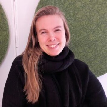Forsker Therese Fosholt Moe ved Norsk Institutt for Vannforskning har undersøkt Teglverksdammen og Hovinbekken. Foto: Anders Høilund Forsker Therese Fosholt Moe ved Norsk Institutt for Vannforskning har undersøkt Teglverksdammen og Hovinbekken. Foto: Anders Høilund