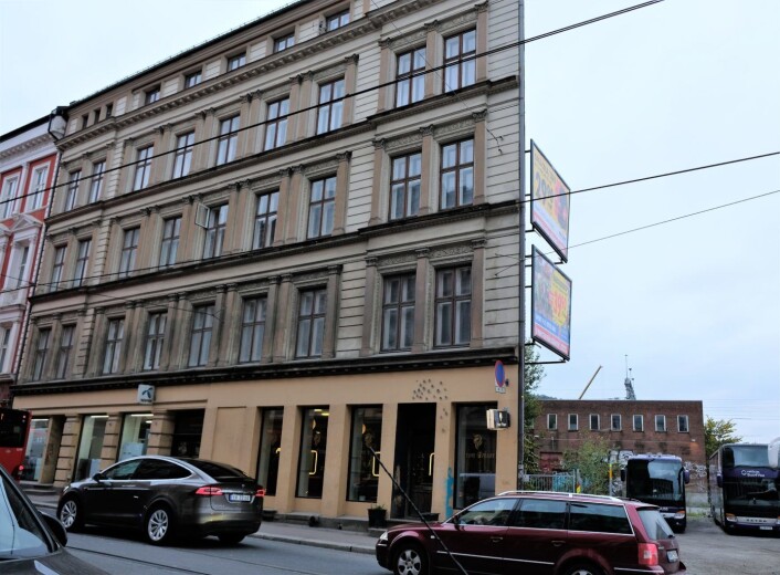 Beboerforeningene er redd utbyggingsplanene vil rasere den verneverdige bygningen i Schweigaards gate 51. Foto: Christian Boger Beboerforeningene er redd utbyggingsplanene vil rasere den verneverdige bygningen i Schweigaards gate 51. Foto: Christian Boger