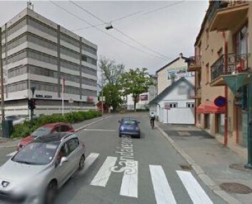I Sandakerveien er det foreslått å legge en bomstasjon. Foto: Statens vegvesen I Sandakerveien er det foreslått å legge en bomstasjon. Foto: Statens vegvesen