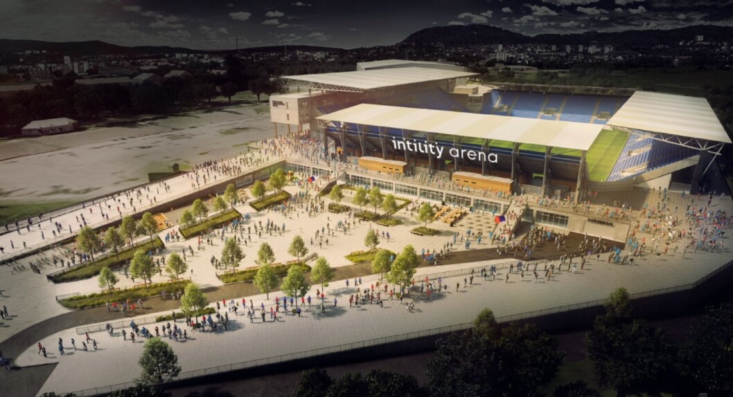 Vålerenga Arena på Valle har fått det nye navnet Intility arena. Vålerenga Arena på Valle har fått det nye navnet Intility arena.