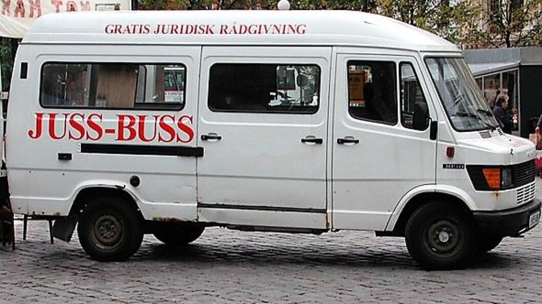 jussbuss. Foto: Advokatbladet jussbuss. Foto: Advokatbladet