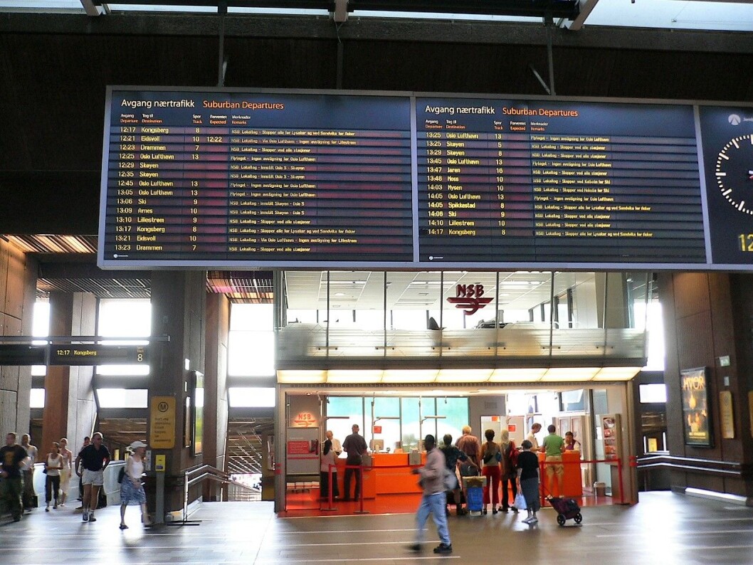 Oslo S innvendig. Foto: Wikipedia Oslo S innvendig. Foto: Wikipedia