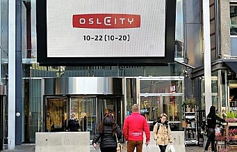 Oslo City har satt opp terrorsikring utenfor kjøpesenteret uten tillatelse