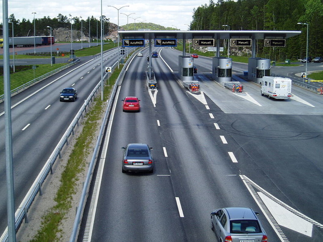 Påkjøringsrampe E6 ved Abildsø. Foto: Fjellinjen Påkjøringsrampe E6 ved Abildsø. Foto: Fjellinjen